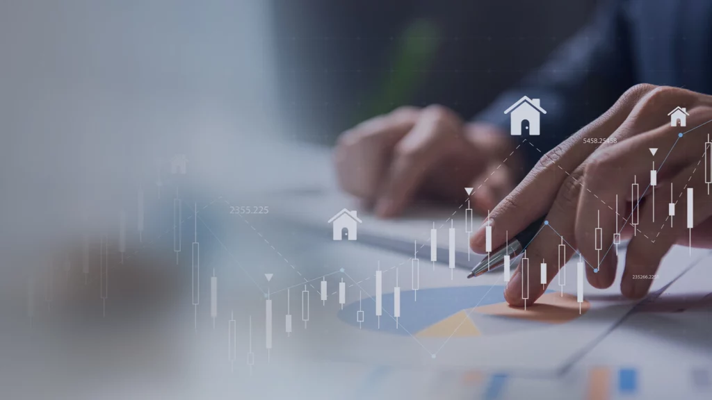 Property analytics overlay on real-estate documents